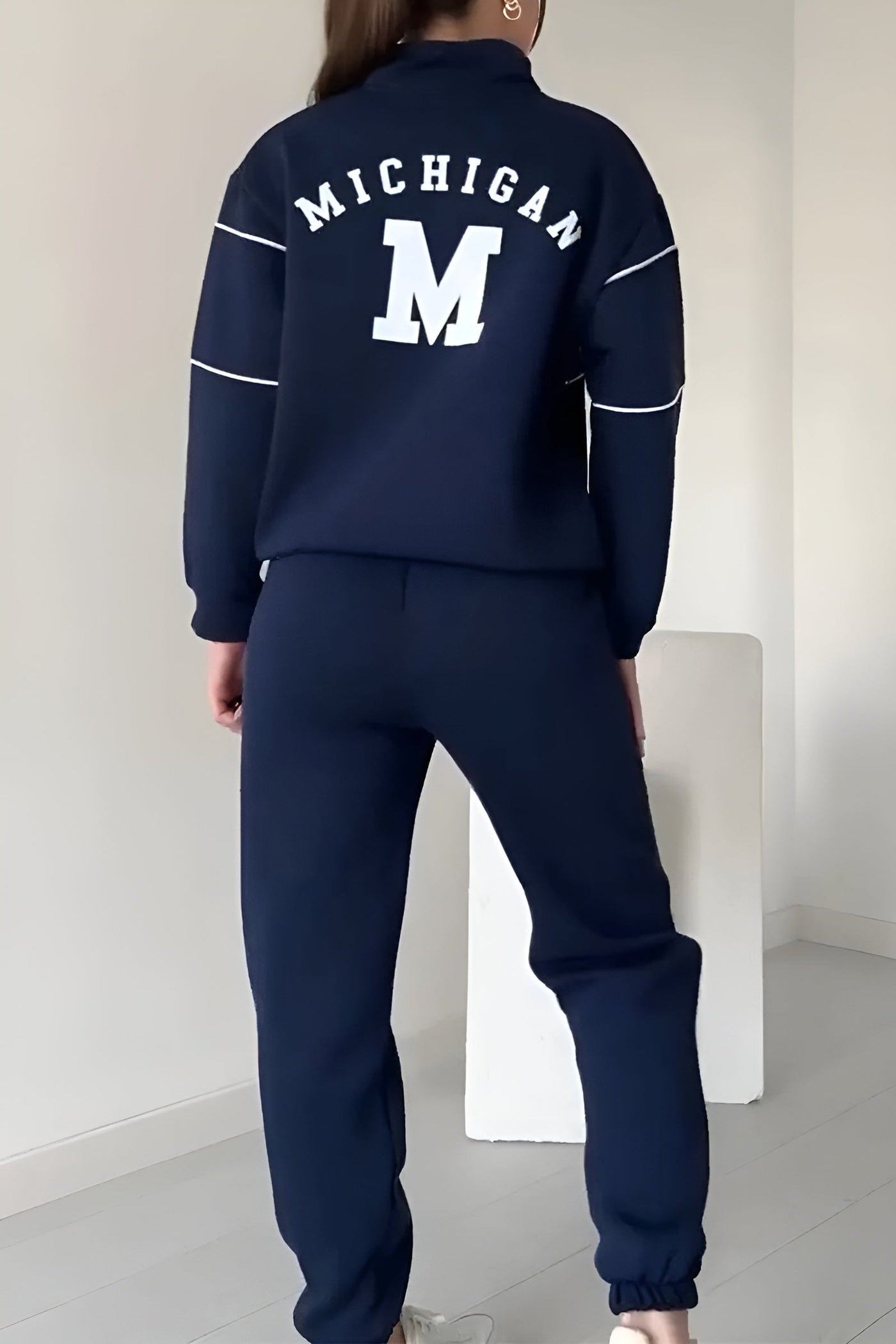 Giada | Set Casual Premium con Dettaglio Elegante 'M'