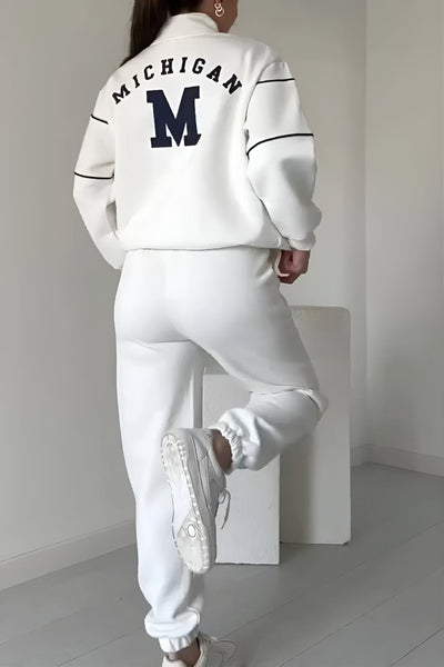 Giada | Set Casual Premium con Dettaglio Elegante 'M'