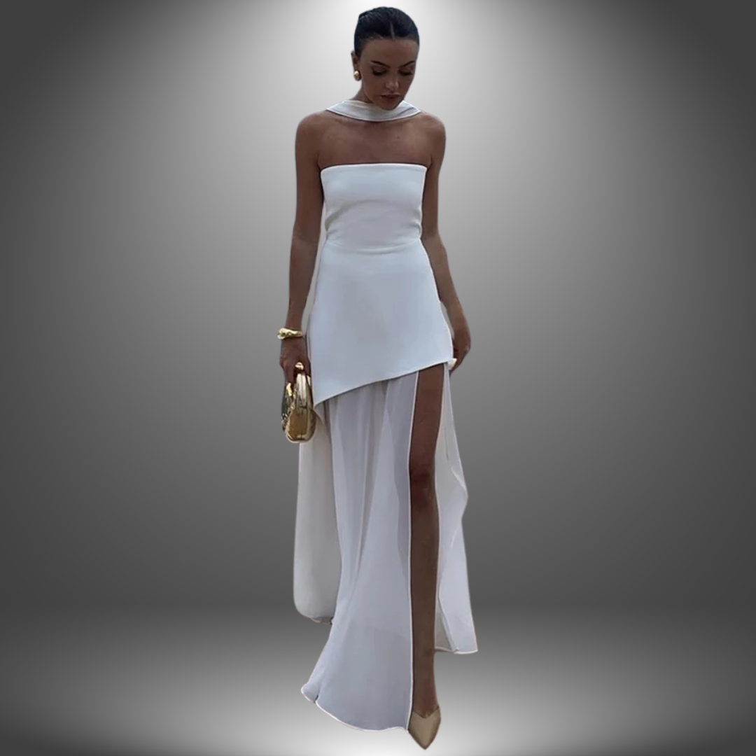 Bianca | Abito Elegante da Sera Artigianale