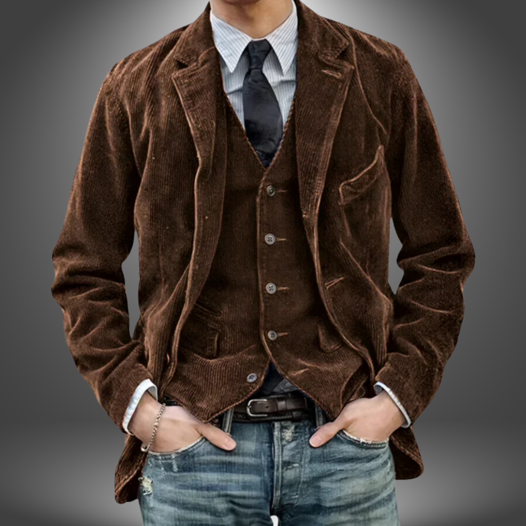 Federico | Giacca Vintage Artigianale a Coste