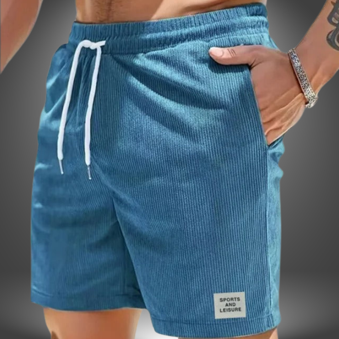 Alessio | Pantaloni Corti Artigianali in Cotone da Uomo