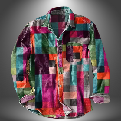 Aleandro | Camicia Premium con Motivo a Quadri