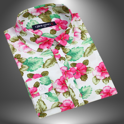 Clara | Camicia Floreale Vegan da Donna