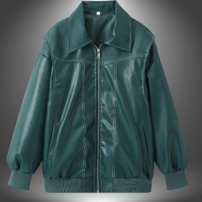Linde | Giacca in Pelle Artigianale Da Donna