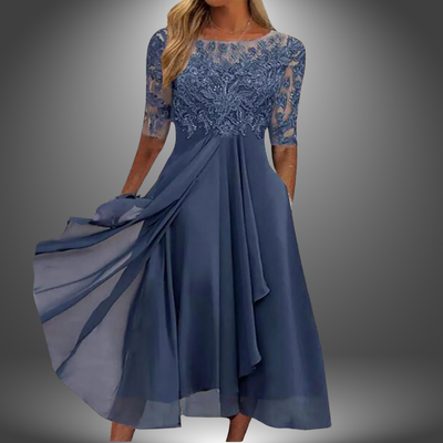 Margherita | Vestito Artigianale di Pizzo Elegante