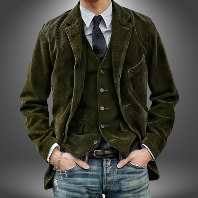 Federico | Giacca Vintage Artigianale a Coste