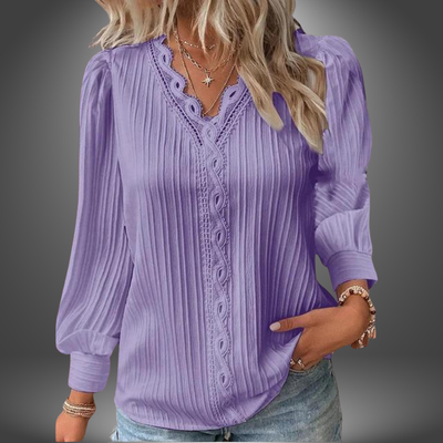 Camilla | Blusa Premium con Dettagli Ricamati