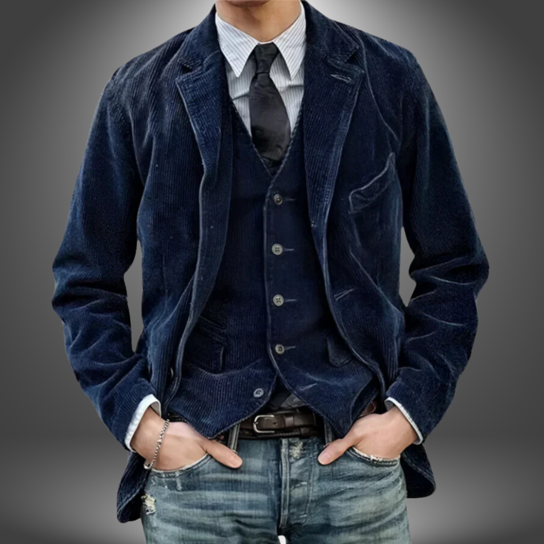 Federico | Giacca Vintage Artigianale a Coste