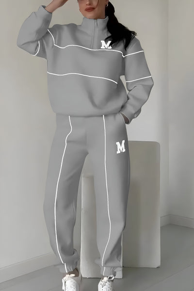 Giada | Set Casual Premium con Dettaglio Elegante 'M'