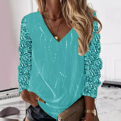 Aurelia | Blusa elegante scintillante per serate speciali