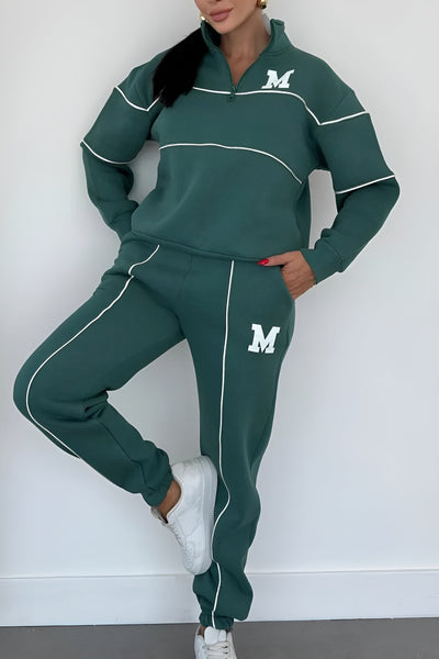 Giada | Set Casual Premium con Dettaglio Elegante 'M'