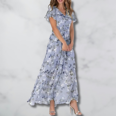 Giorgina | Vestito Floreale Artigianale