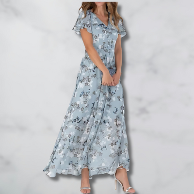Giorgina | Vestito Floreale Artigianale