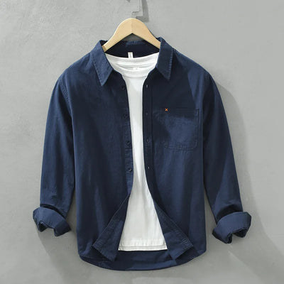 Carl | Camicia in Cotone Artigianale