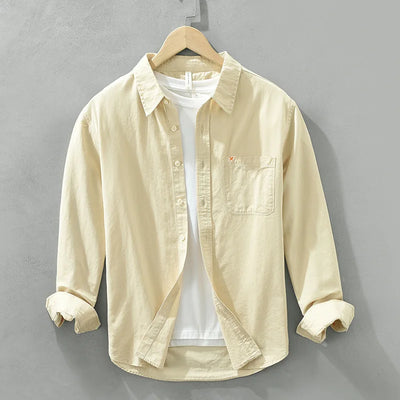 Carl | Camicia in Cotone Artigianale
