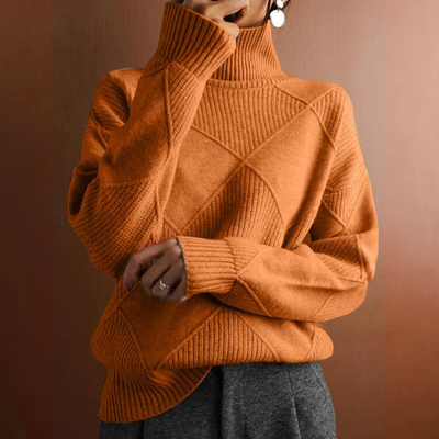Marcelle | Maglione a Collo Alto Premium