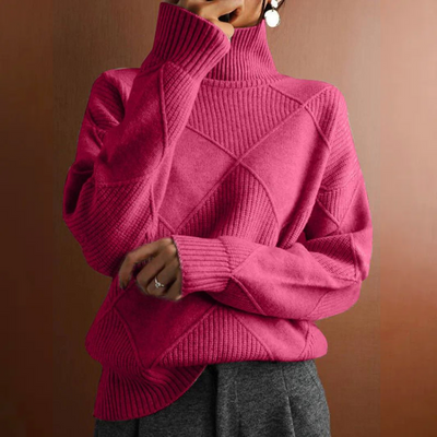 Marcelle | Maglione a Collo Alto Premium