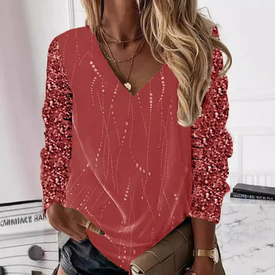 Aurelia | Blusa elegante scintillante per serate speciali
