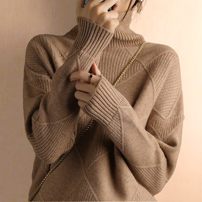 Marcelle | Maglione a Collo Alto Premium
