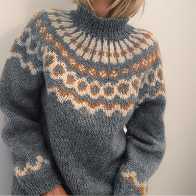 Olivia | Maglione a Collo Alto Premium