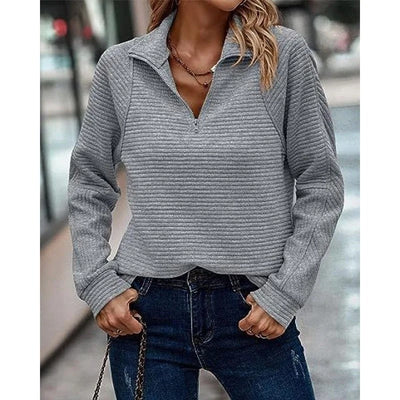 Adeline | Maglione Artigianale da Donna con Scollo a V