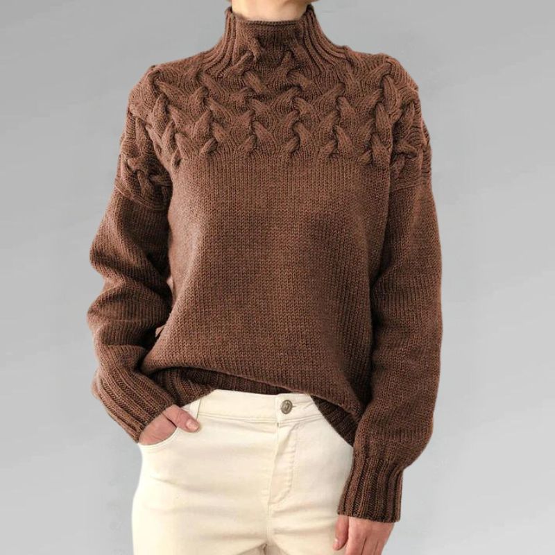 Erika | Pullover Ricamato Cucito a Mano