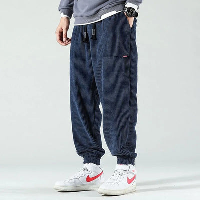 Liam | Pantalone Artigianale Comodo a Coste