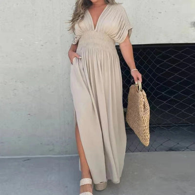 Martina | Abito Elegante Scollo a V da Donna