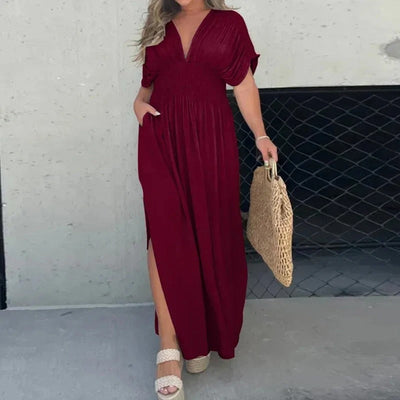 Martina | Abito Elegante Scollo a V da Donna