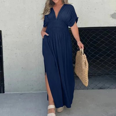 Martina | Abito Elegante Scollo a V da Donna