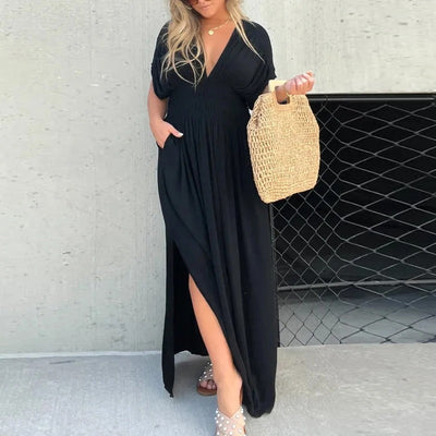 Martina | Abito Elegante Scollo a V da Donna