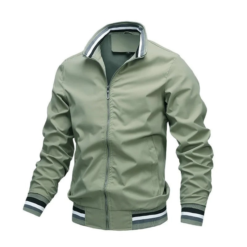 Dave™ | Giacca Estiva Con Dettagli a Righe